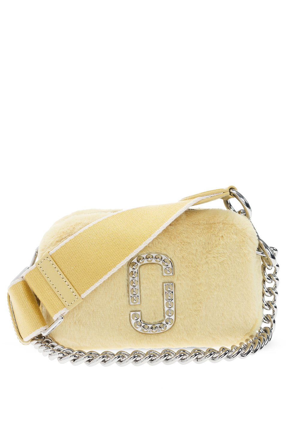 One of the recent coveted Marc Jacobs bags was the Hudson Yellow Shoulder bag with logo Marc Jacobs SchaferandweinerShops Australia